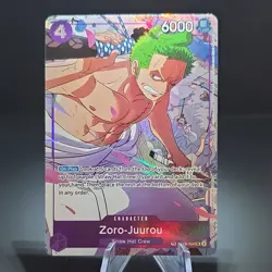 Bandai Zoro-Juurou ST18-004 Treasure Rare Foil Alt Art Emperors in the New World - Image 1