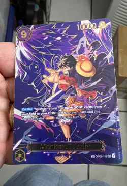 Monkey D Luffy SP OP09-119 OP13 Carrying On His Will Foil English One Piece TCG - Image 4
