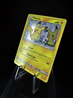 Pokemon 2019 Pikachu SM162 Sun & Moon Black Star Promo Holo Card TCG LP - Image 3