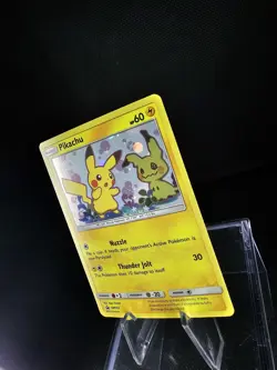 Pokemon 2019 Pikachu SM162 Sun & Moon Black Star Promo Holo Card TCG LP - Image 4