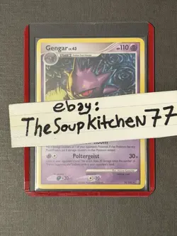 Gengar 18 100 Diamond & Pearl Stormfront Pokemon Card NM - Image 3