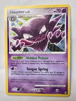 Haunter 41/99 - Platinum Arceus - Uncommon - Non-Holo POKEMON CARD - MP/HP - Image 1
