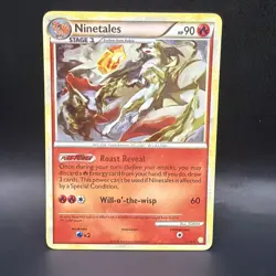 Ninetales 7/123 Holo Rare Pokemon Card - Image 1