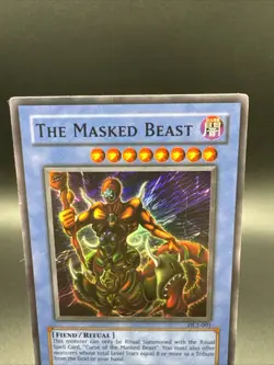 The Masked Beast Yu-Gi-Oh! DL2-001 Rare Ritual Monster Card - Image 2