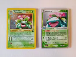 Pokemon Cards VENUSAUR Promo Holo & VENUSAUR EX Holo w/free ENTIEI Promo!!! - Image 1