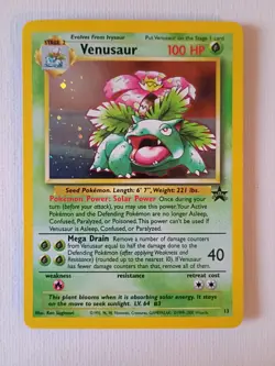 Pokemon Cards VENUSAUR Promo Holo & VENUSAUR EX Holo w/free ENTIEI Promo!!! - Image 3