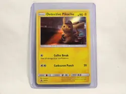 Pokemon TCG Detective Pikachu Movie Promo Holo Foil Card SM190 (Mint) - Image 1