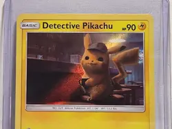 Pokemon TCG Detective Pikachu Movie Promo Holo Foil Card SM190 (Mint) - Image 2