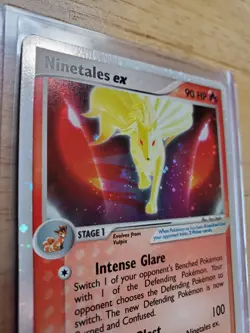 Pokemon 2004 Ninetales Ex 96/101 Hidden Legends Holo Rare Card - Image 4