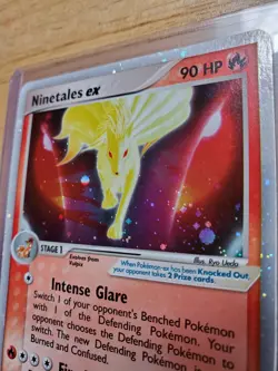 Pokemon 2004 Ninetales Ex 96/101 Hidden Legends Holo Rare Card - Image 5