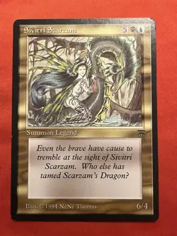 Magic the Gathering ~ MTG ~ 1x Sivitri Scarzam ~ LEGENDS ~ M/NM - Image 1