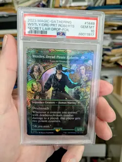 MTG FOIL PRINCESS BRIDE Westley, Dread Pirate Roberts PSA GRADE 10 - Image 1