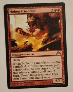 MTG Molten Primordial - Gatecrash Regular - NM Magic The Gathering - Image 1