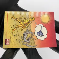 Star Wars Galaxy Card C-3PO 208 Sergio Aragones New Visions Topps 1994 [NM] - Image 5