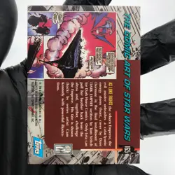 Star Wars Galaxy Card Leia 165 Comic Art of Topps 1994 [NM] - Image 3