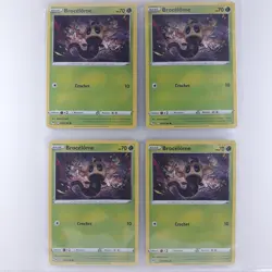 Lot de 4 cartes Brocelome 016/196 Pokemon EB11 Origine Perdue - Image 1