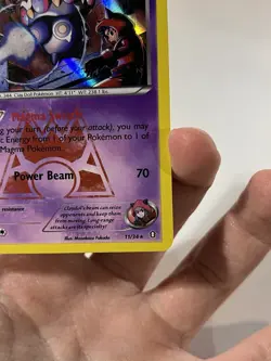Pokemon Team Magma's Claydol 11/34 Double Crisis Holo Rare Stage 1 HP90 Card - Image 2
