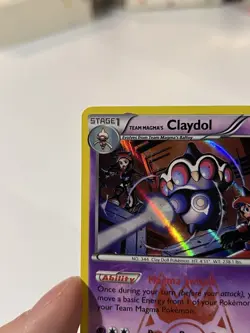Pokemon Team Magma's Claydol 11/34 Double Crisis Holo Rare Stage 1 HP90 Card - Image 4