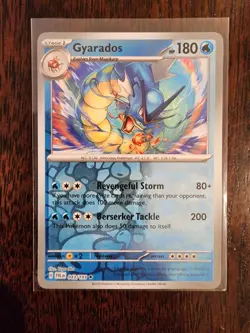 Pokemon Paldea Evolved Gyarados Reverse Holo 043 - Image 3