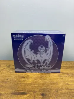 Pokemon Sun & Moon Base Lunala ETB Elite Trainer Box Sealed - Image 1