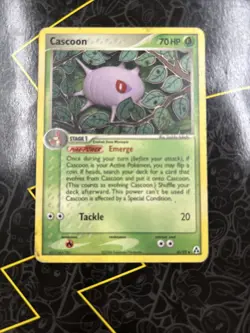 CASCOON - 30/92 - EX Legend Maker - Uncommon - Pokemon Card - - Image 1