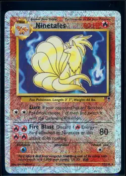 Pokemon LEGENDARY COLLECTION - #17/110 Ninetales - Reverse Holo - ENG - MP - Image 1