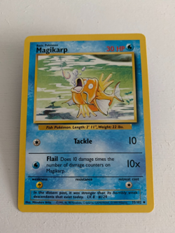POKEMON MAGIKARP BASE SET 35/102, WOTC. 1999. - Image 1