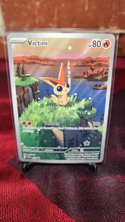 Pokemon Victini Basic Promo Holo Sv: Scarlet & Violet 208 English #1 - Image 1