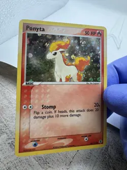 2004 Pokemon EX Fire Red & Leaf Green Ponyta-Reverse Foil #76/112 LP - Image 1