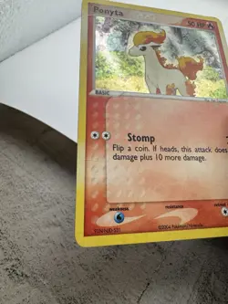 2004 Pokemon EX Fire Red & Leaf Green Ponyta-Reverse Foil #76/112 LP - Image 2