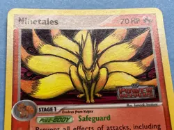 Pokemon Stamped Holo Ninetales- EX Power Keepers – 19/108 - LP - Image 3