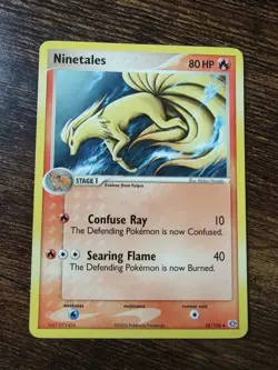 Pokemon Ninetales 38/106 EX Emerald Rare - Image 1