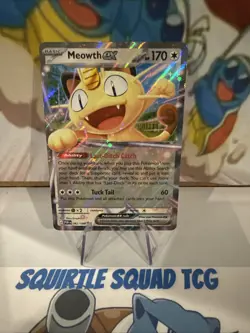 Meowth Ex #62 Pokemon Perfect Order NM - Image 1