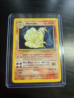 Ninetales Holofoil #17 - Pokemon Legendary Collection - Image 1