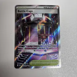 Battle Cage 116/094 Phantasmal Flames Full Art Ultra Rare Trainer - Pokemon TCG - Image 1