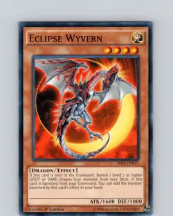 Yu-Gi-Oh TCG Eclipse Wyvern SR02-EN015 1st Edition Regular Common Card NM - Image 1