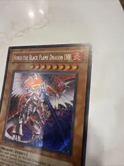 Horus The Black Flame Dragon LV8 - EEN-ENSE1 - Secret Rare - Limited Ed. - LP - Image 3