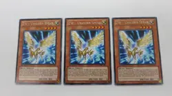 3x ZW UNICORN SPEAR MONSTER ORCS-EN005 1ST EDITION YUGIOH RARE NM / UNPLAYED - Image 1