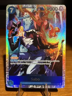 Sabo OP15-046 SR | One Piece TCG | OP15 English Adventure On Kami's Island - Image 1