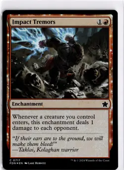 MTG Foundations FOIL Archmage of Runes R 30 NM Pack Fresh ActualScan of Card - Image 1
