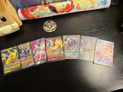 Pokemon Prismatic Evolutions Eevee card holder, sleeves, and playmat + cards. - Image 2