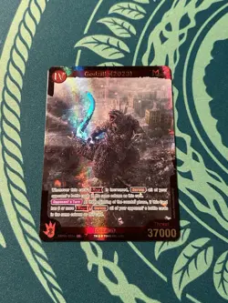 Godzilla 2023 EBP01-010 SP Gold Foil Godzilla VS Godzilla Card Game 1st Edition - Image 1