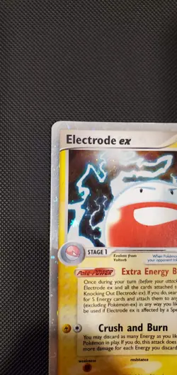 Electrode ex 107/112 Holo EX Fire Red Leaf Green 2004 Pokemon TCG Card 107 - Image 2