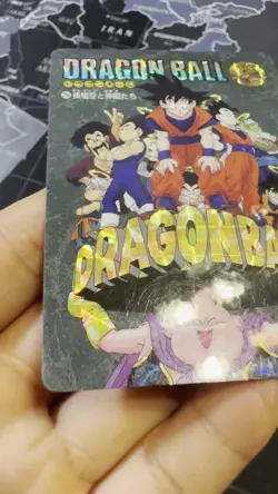 DRAGON BALL Z Visual Adventure Card Son Goku BANDAI 1995 DBZ 256 carddass - Image 2