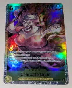One Piece TCG Charlotte Linlin ST20-005 SR English Trading Card TCG - Image 2