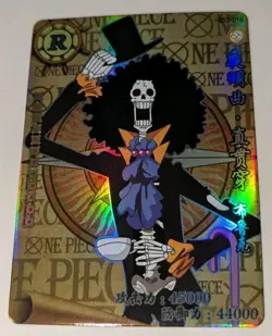 BROOK SOUL KING MUSICIAN R One Piece Anime TCG CCG Anime Card HZ01018 - Image 2