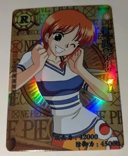 Nami R One Piece Anime TCG CCG Anime Card HZ01030 - Image 1