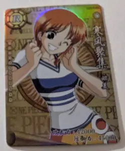 Nami R One Piece Anime TCG CCG Anime Card HZ01030 - Image 2