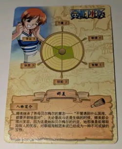 Nami R One Piece Anime TCG CCG Anime Card HZ01030 - Image 3