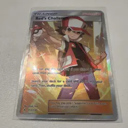 2019 Pokemon SM Unbroken Bonds Red's Challenge Full Art #213/214 - Image 5